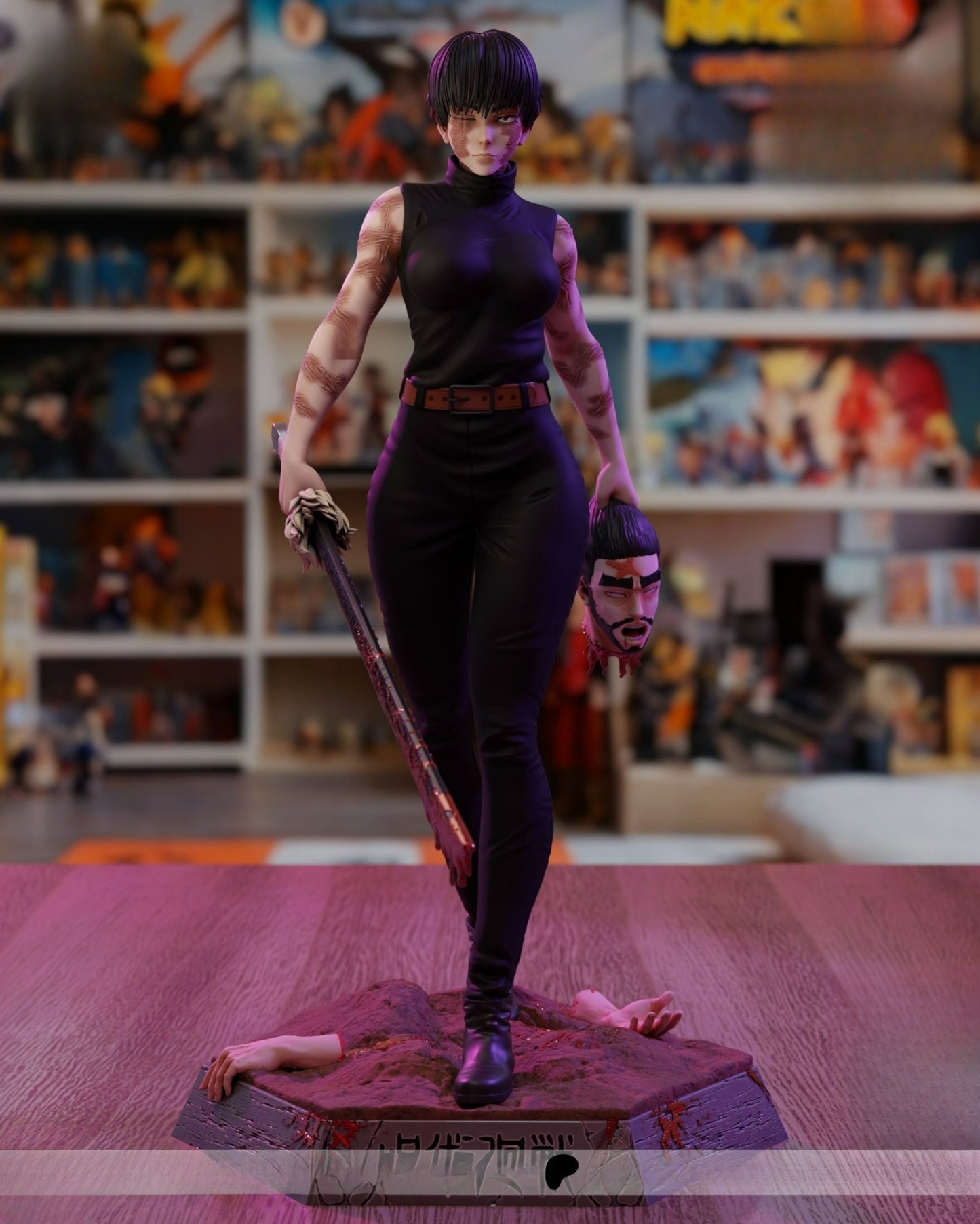 2964 Maki Zenin - Jujutsu Kaisen - STL 3D Print Files HihowruSTL