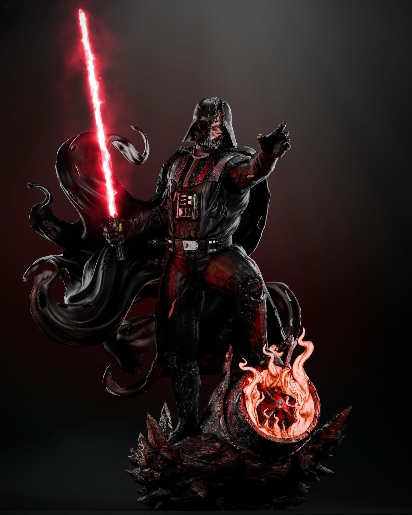 Darth Vader - Star Wars - STL 3D Print Files SeoNyoki3D