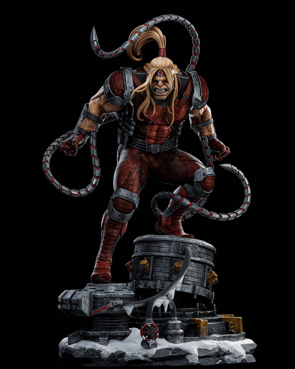 Omega Red - X-men - STL 3D Print Files SeoNyoki3D
