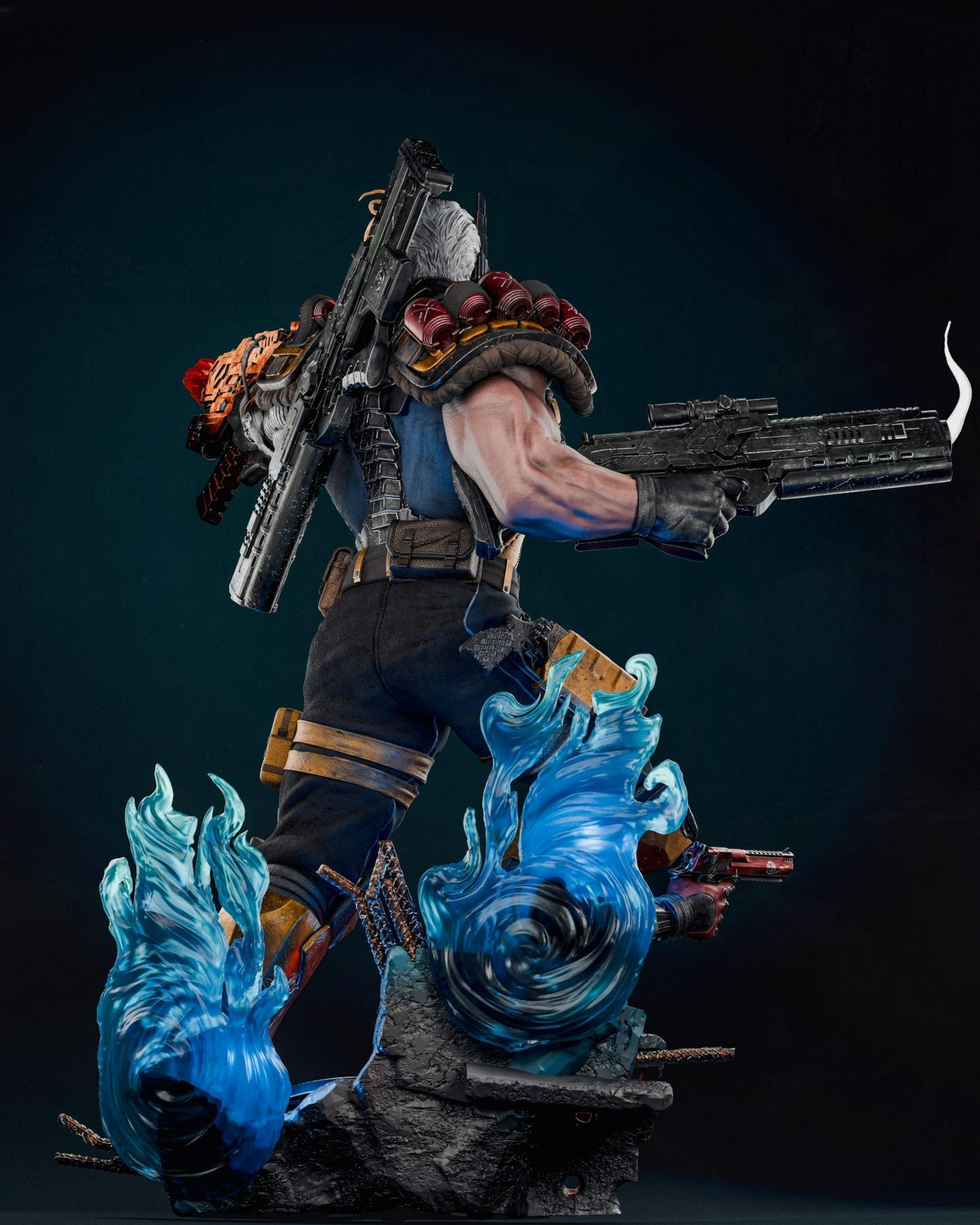 Cable - Marvel Comics - STL 3D Print Files SeoNyoki3D