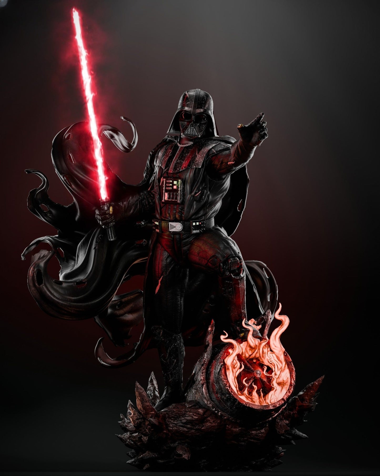 Darth Vader - Star Wars - STL 3D Print Files SeoNyoki3D
