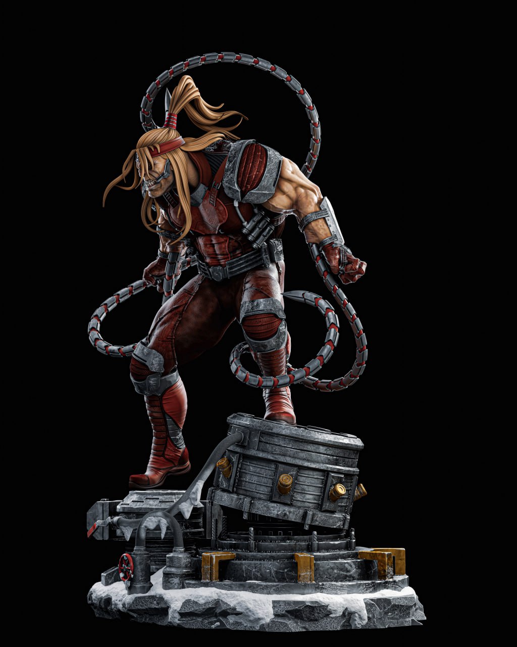 Omega Red - X-men - STL 3D Print Files SeoNyoki3D
