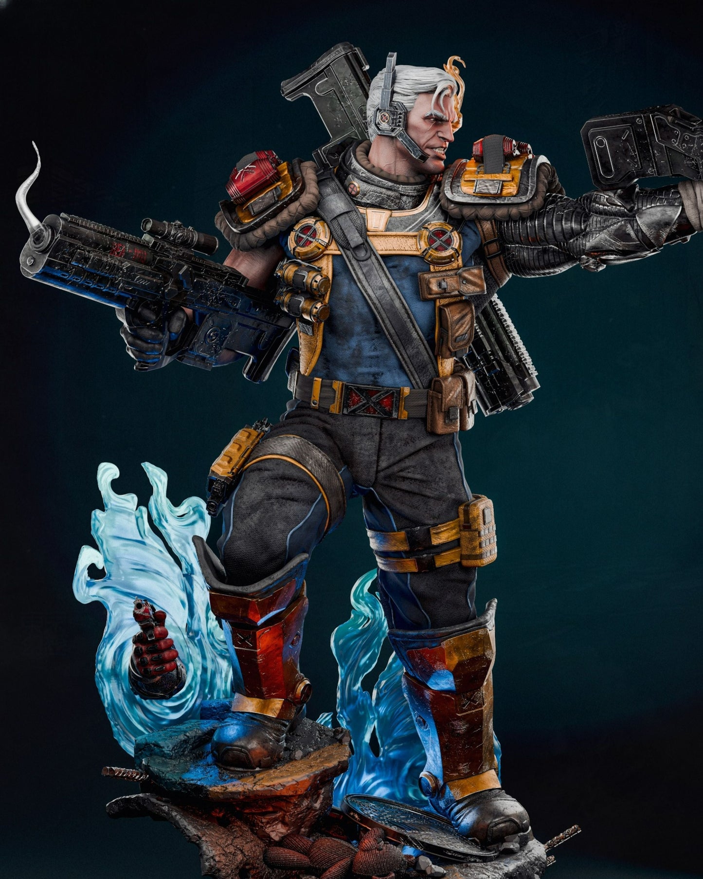 Cable - Marvel Comics - STL 3D Print Files SeoNyoki3D