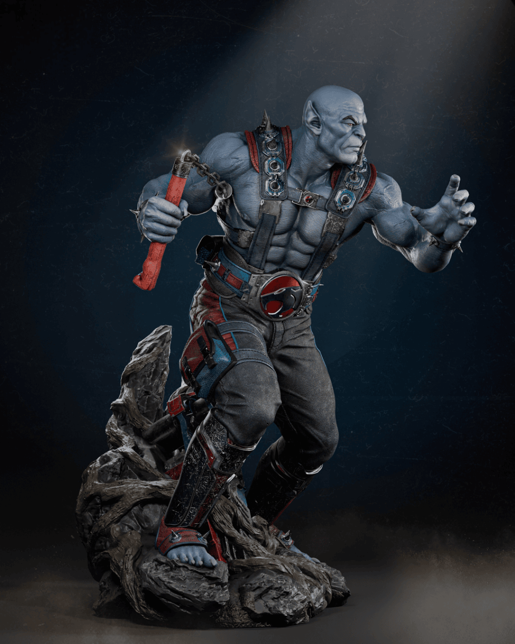 Panthro - ThunderCats - STL 3D Print Files SeoNyoki3D