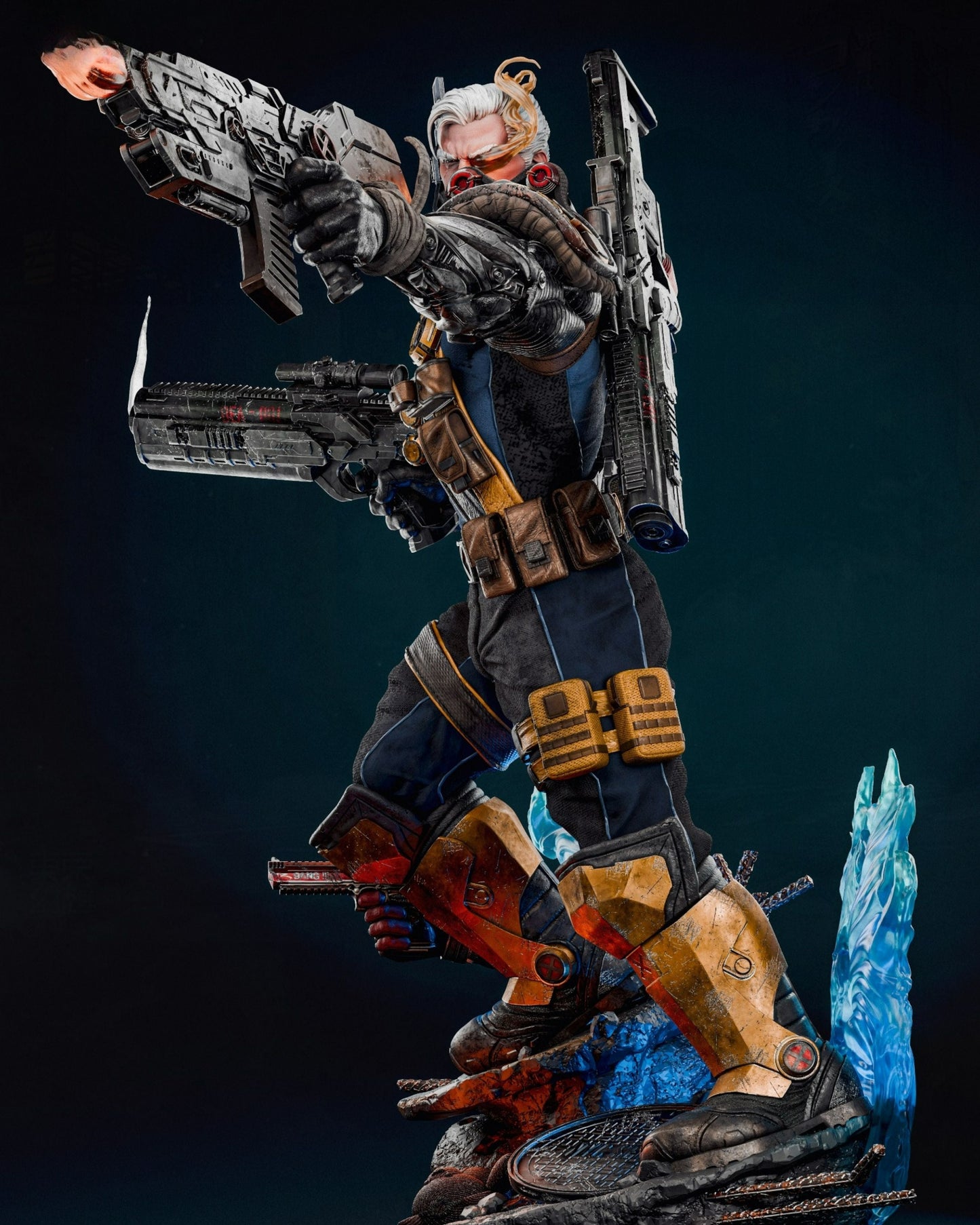 Cable - Marvel Comics - STL 3D Print Files SeoNyoki3D