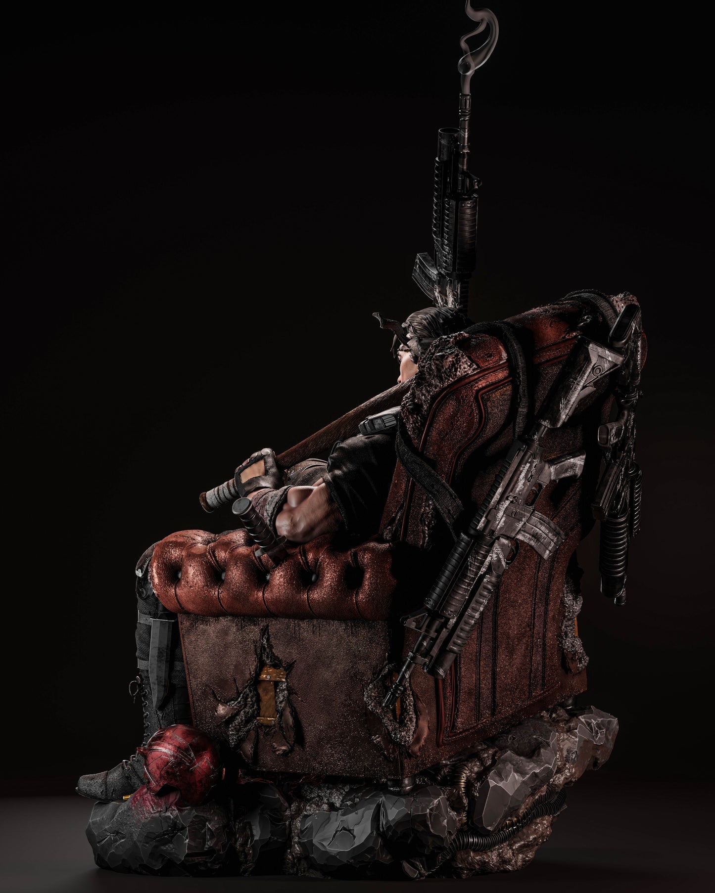 2350 Punisher - Marvel Comics - STL 3D Print Files HihowruSTL