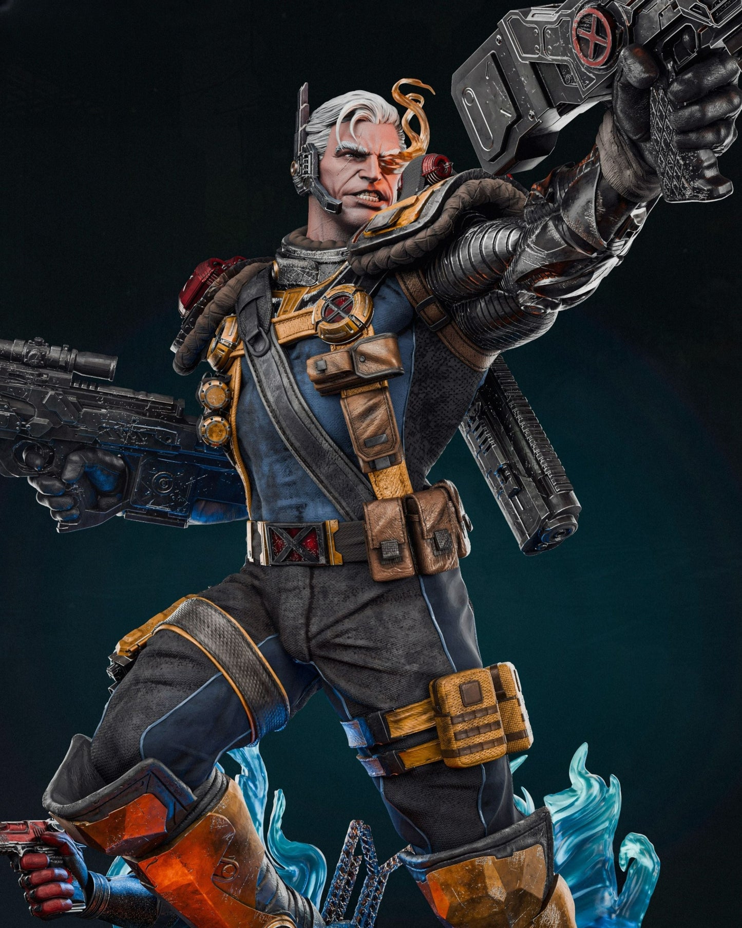 Cable - Marvel Comics - STL 3D Print Files SeoNyoki3D