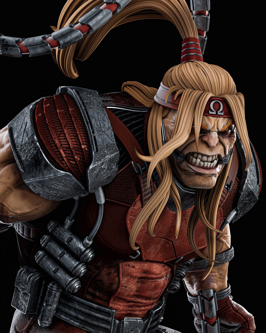 Omega Red - X-men - STL 3D Print Files SeoNyoki3D
