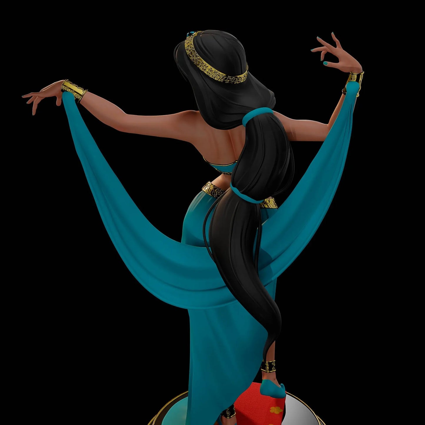 Jasmine NSFW STL File – Aladdin-Inspired – 3D Printable Fan Art Model - SeoNyoki3D