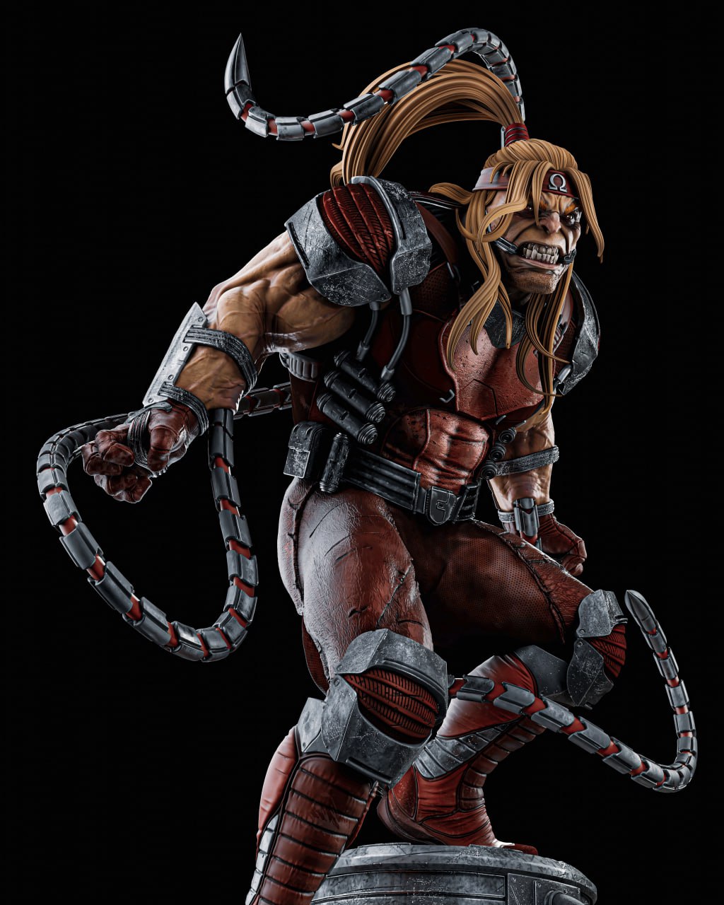 Omega Red - X-men - STL 3D Print Files SeoNyoki3D