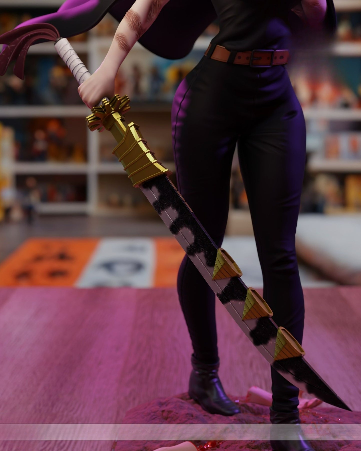 2964 Maki Zenin - Jujutsu Kaisen - STL 3D Print Files HihowruSTL