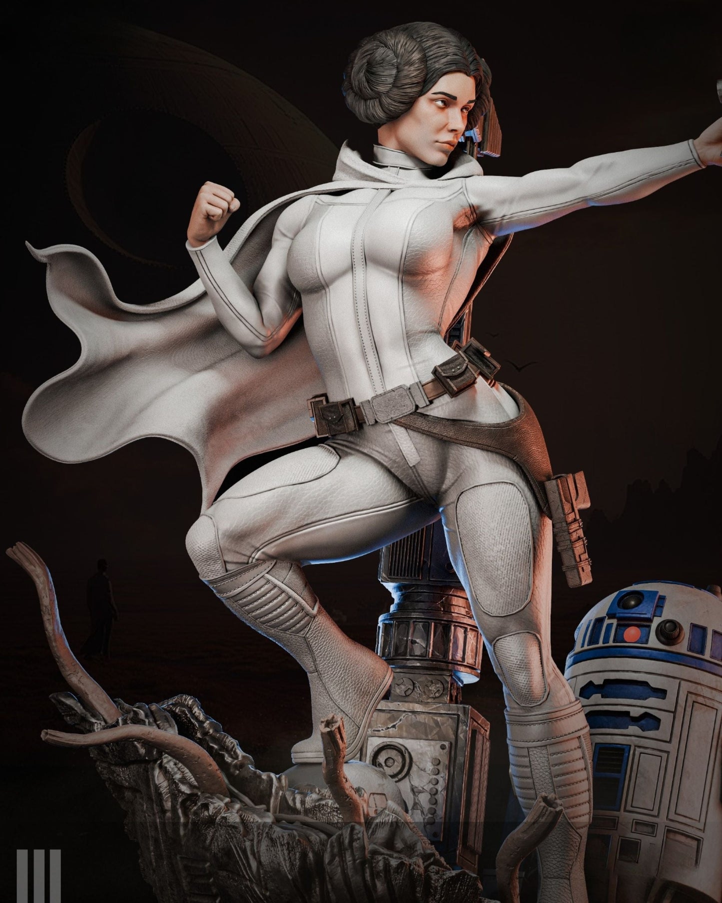 4173 Princess Leia - Star Wars - STL 3D Print Files HihowruSTL