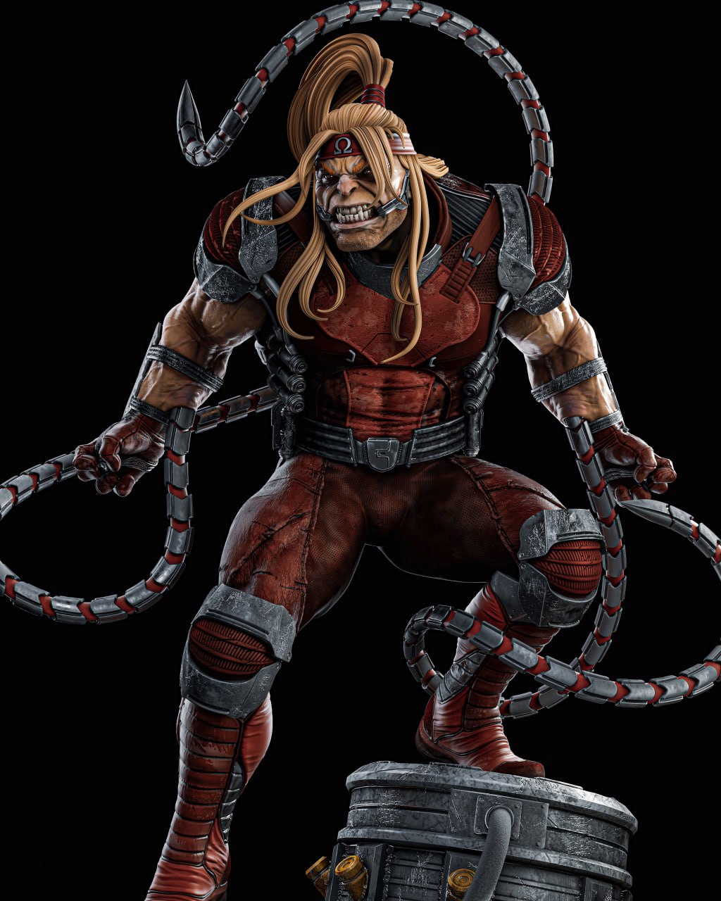 Omega Red - X-men - STL 3D Print Files SeoNyoki3D