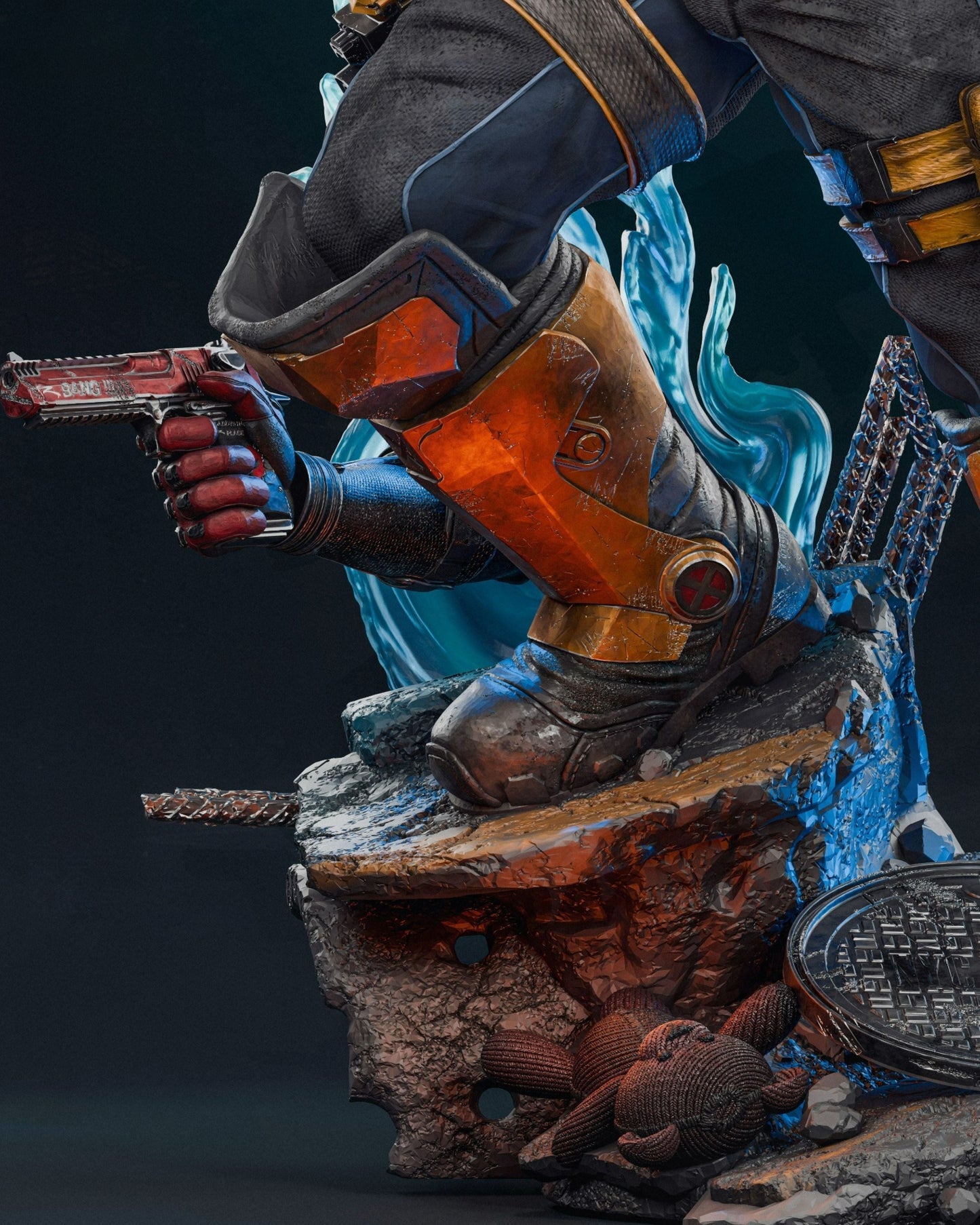Cable - Marvel Comics - STL 3D Print Files SeoNyoki3D
