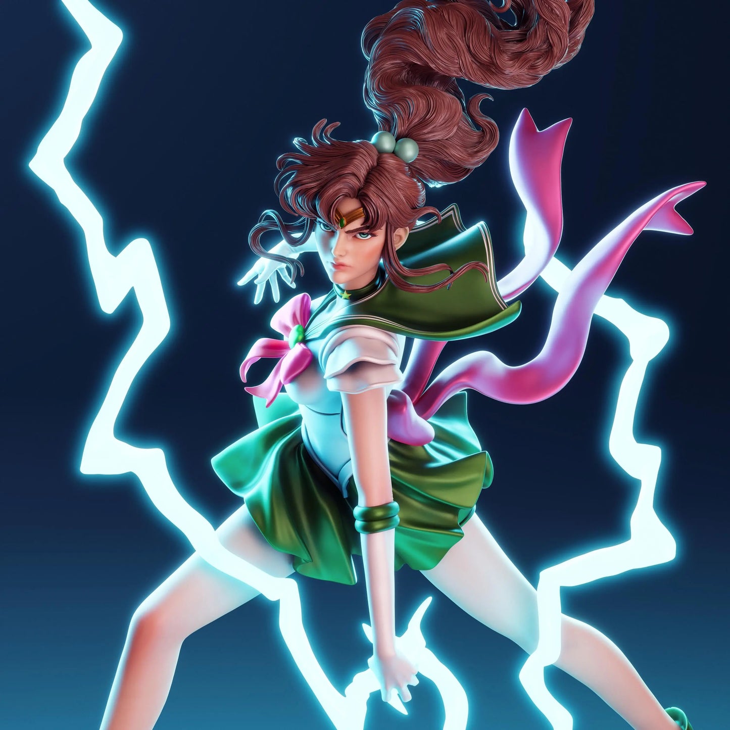 Makoto Sailor Jupiter – Model Sailor Moon - STL 3D Print Files - SeoNyoki3D