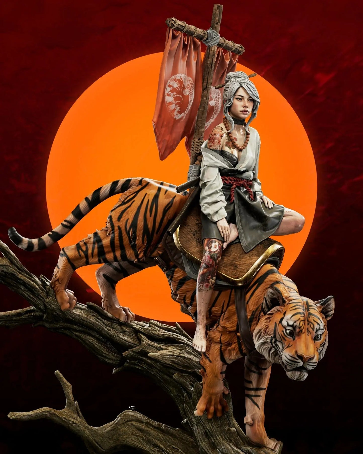 Kohana & Raion STL Files – 3D Printable Fan Art Models - SeoNyoki3D