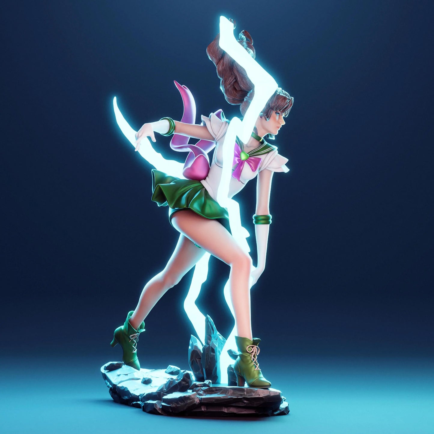 Makoto Sailor Jupiter – Model Sailor Moon - STL 3D Print Files - SeoNyoki3D