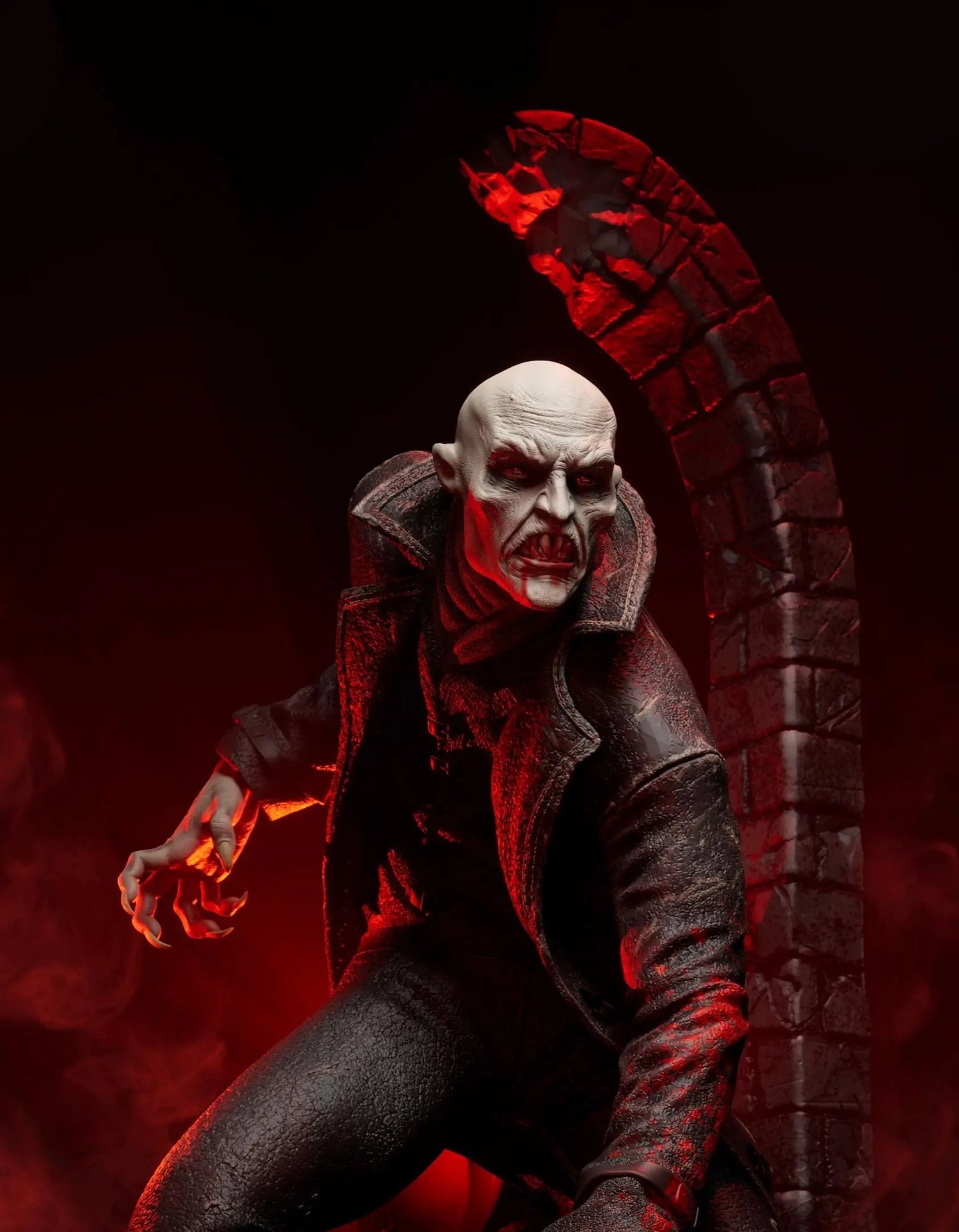 Nosferatu Vampire STL File – Classic Horror 3D Printable Model SeoNyoki3D