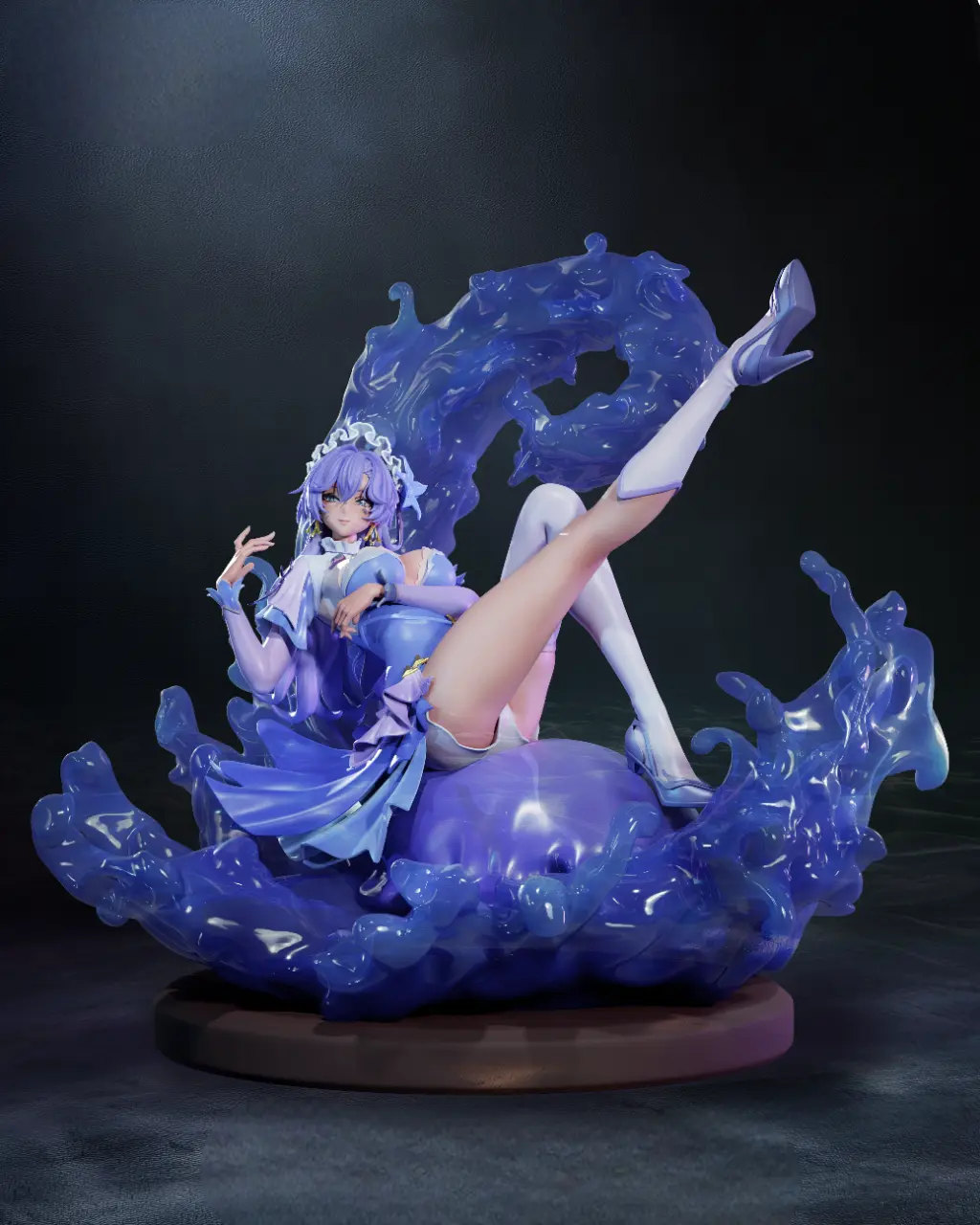 Cantarella STL File – Wuthering Waves – 3D Printable Fan Art Model - SeoNyoki3D