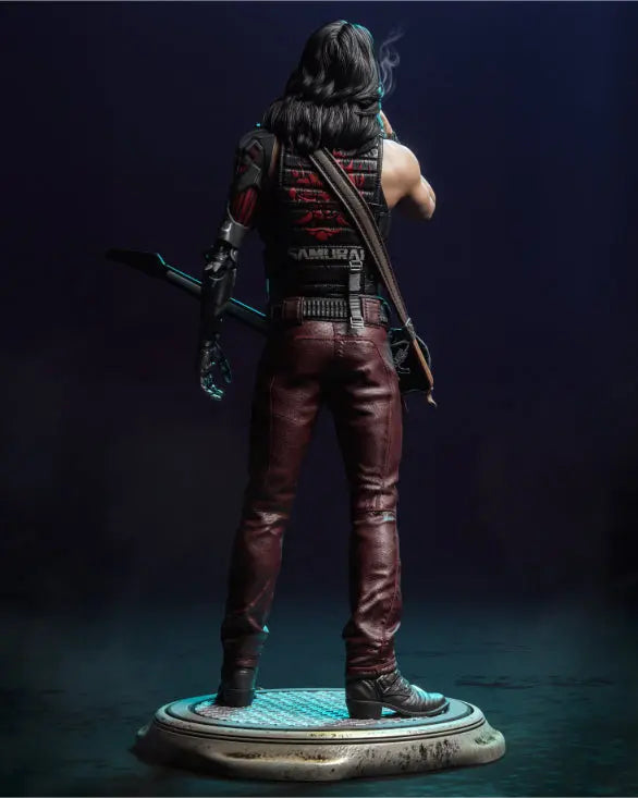 Johnny Silverhand STL File – Cyberpunk 2077 – 3D Printable Fan Art Model - SeoNyoki3D