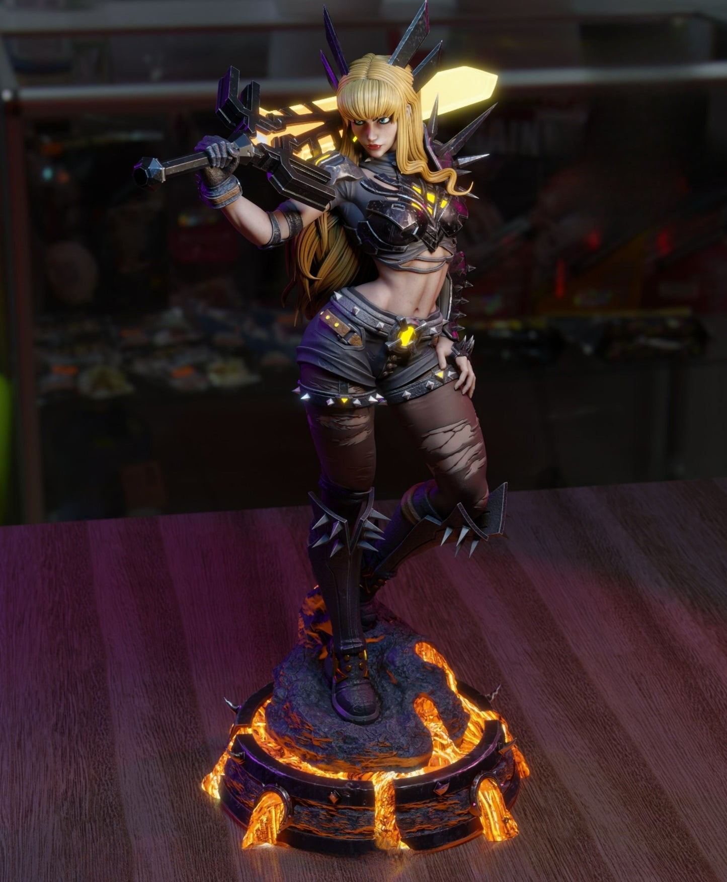 Magik NSFW - X-Men - STL 3D Print Files SeoNyoki3D
