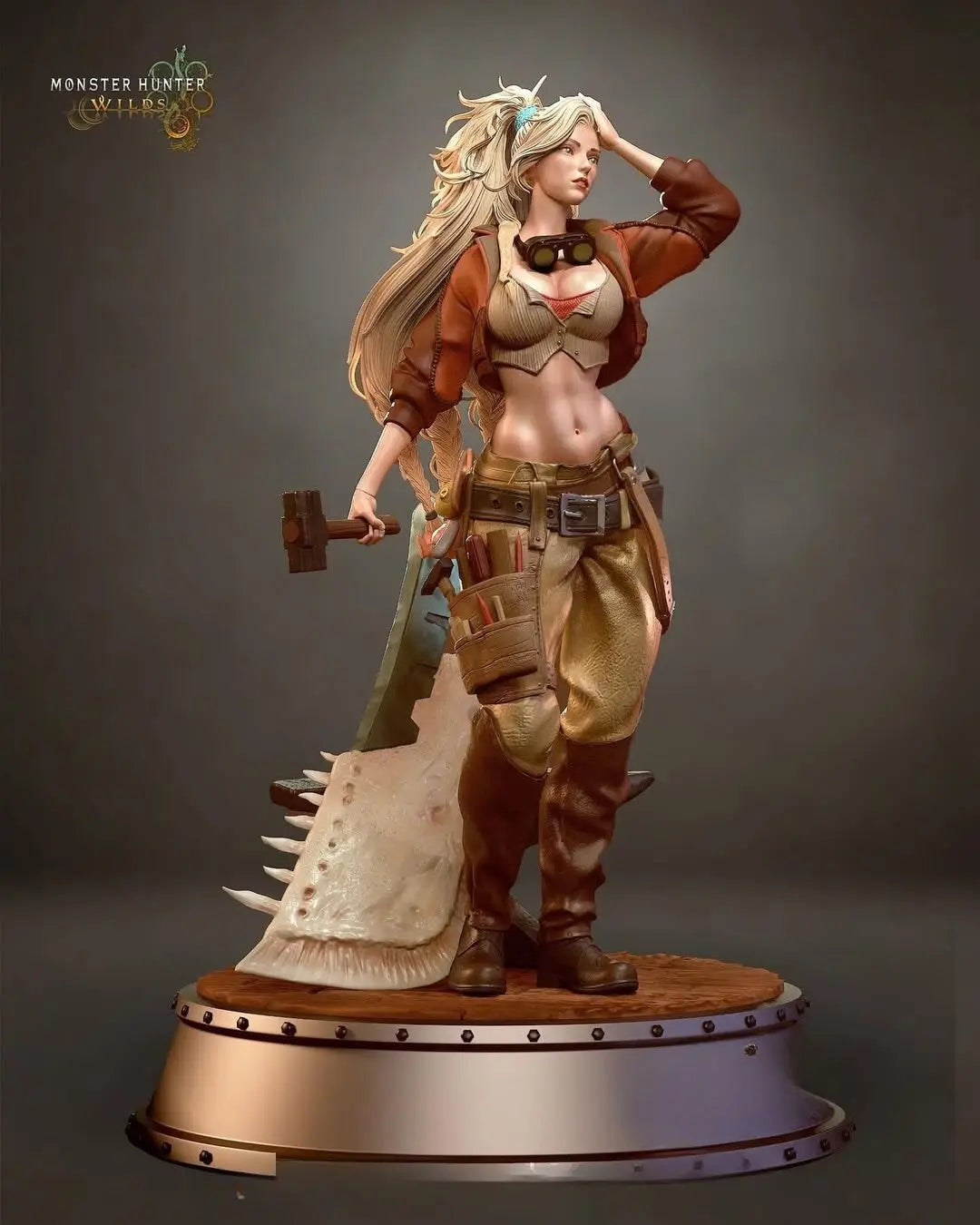 Gemma STL File – Monster Hunter Wilds – 3D Printable Fan Art Model - SeoNyoki3D