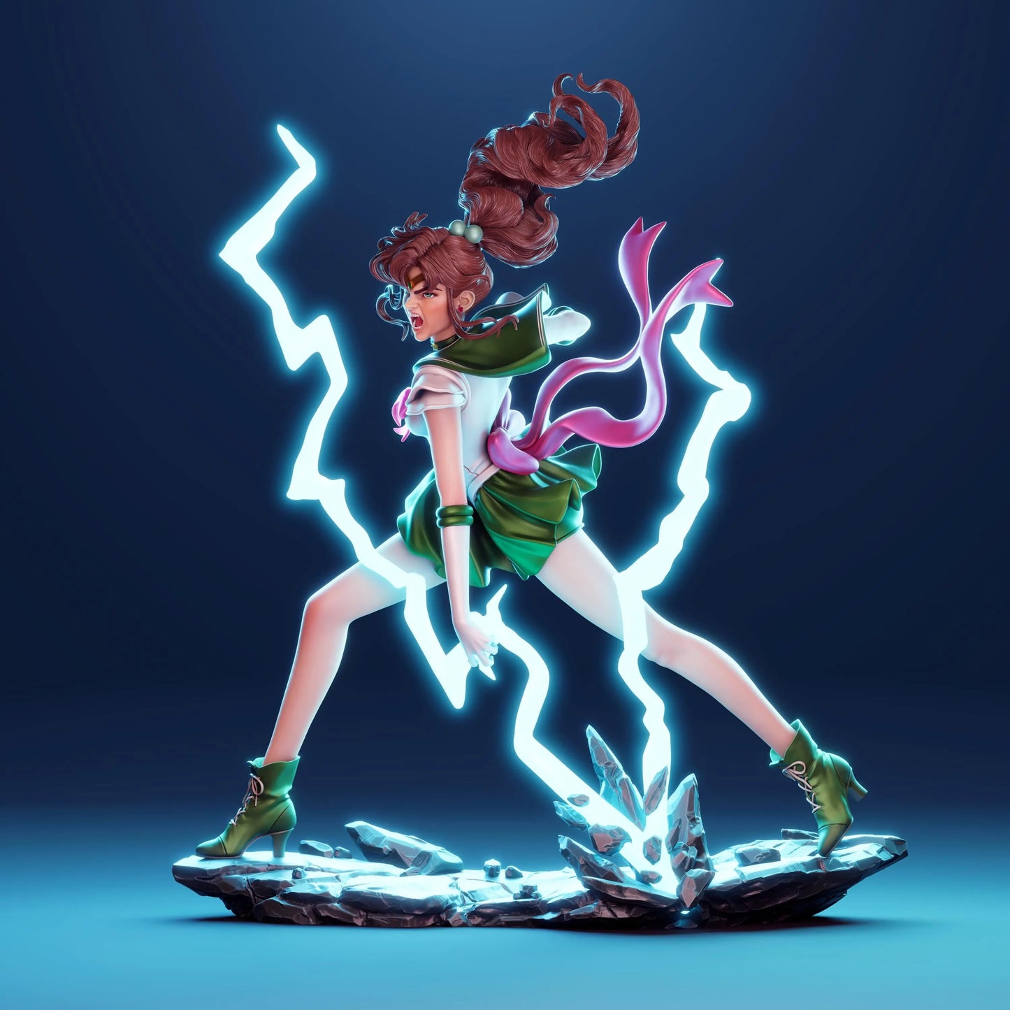 Makoto Sailor Jupiter – Model Sailor Moon - STL 3D Print Files - SeoNyoki3D