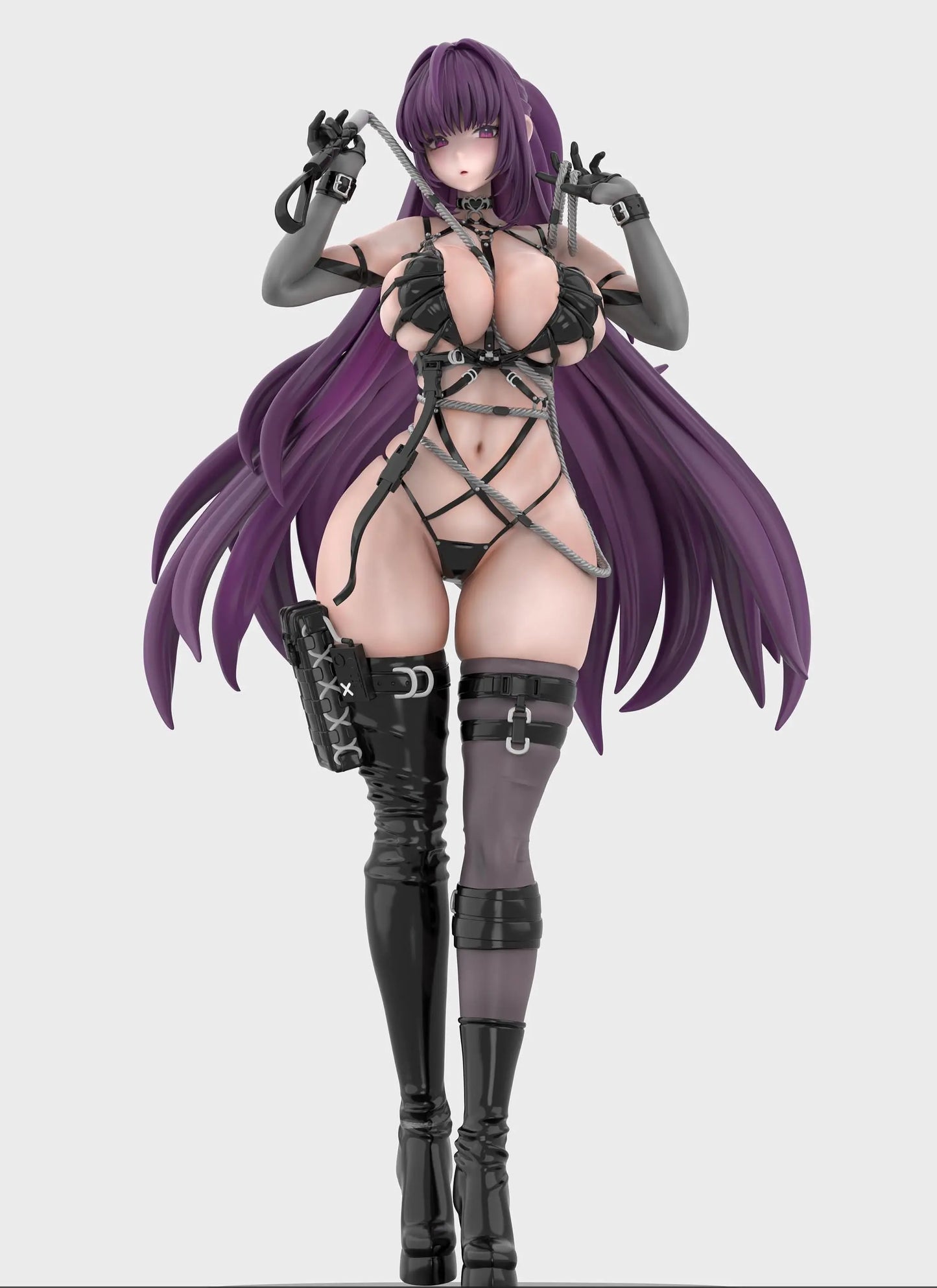 Waifu Nikke STL File – Goddess of Victory Inspired – 3D Printable Anime Model - SeoNyoki3D