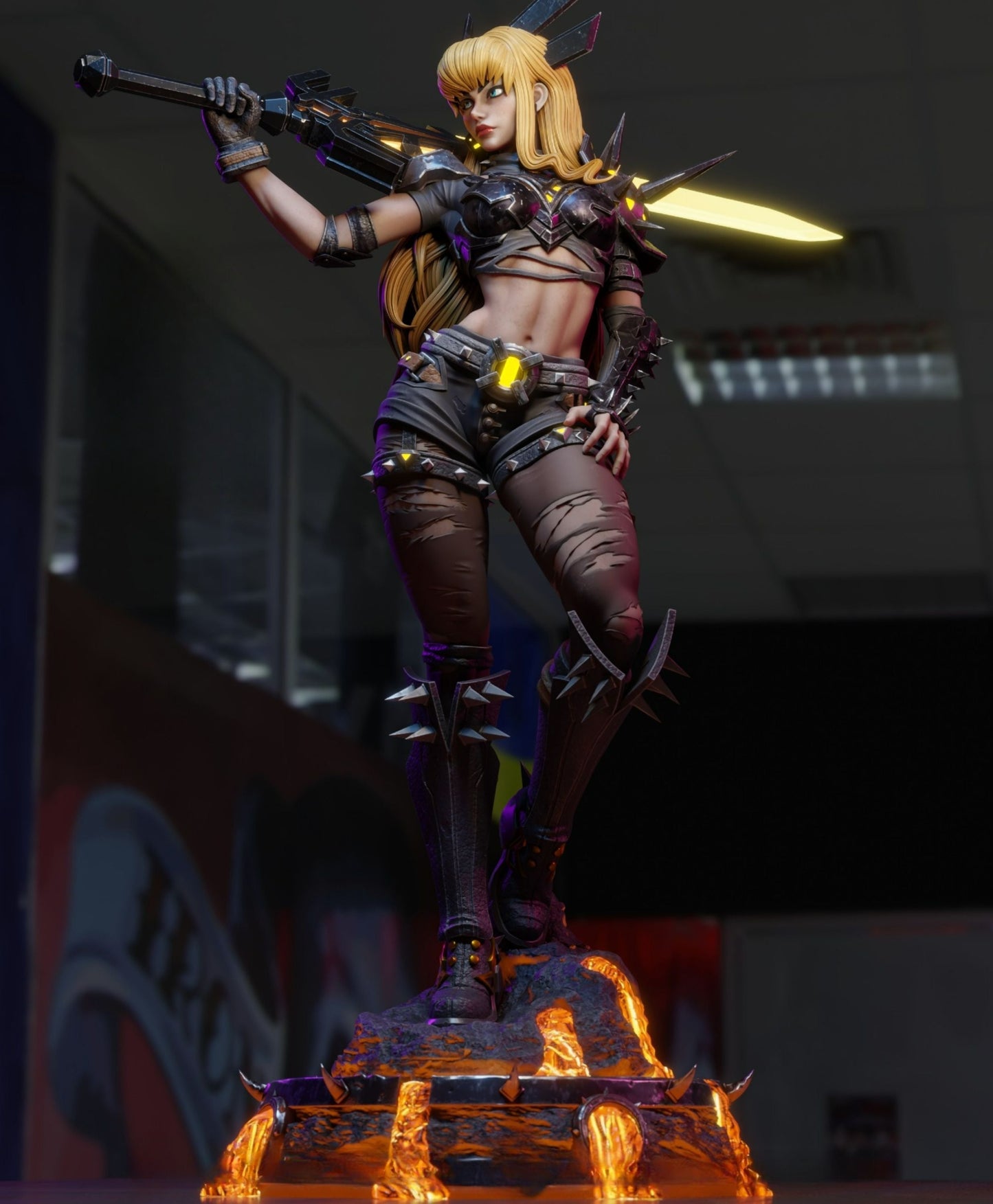 Magik NSFW - X-Men - STL 3D Print Files SeoNyoki3D