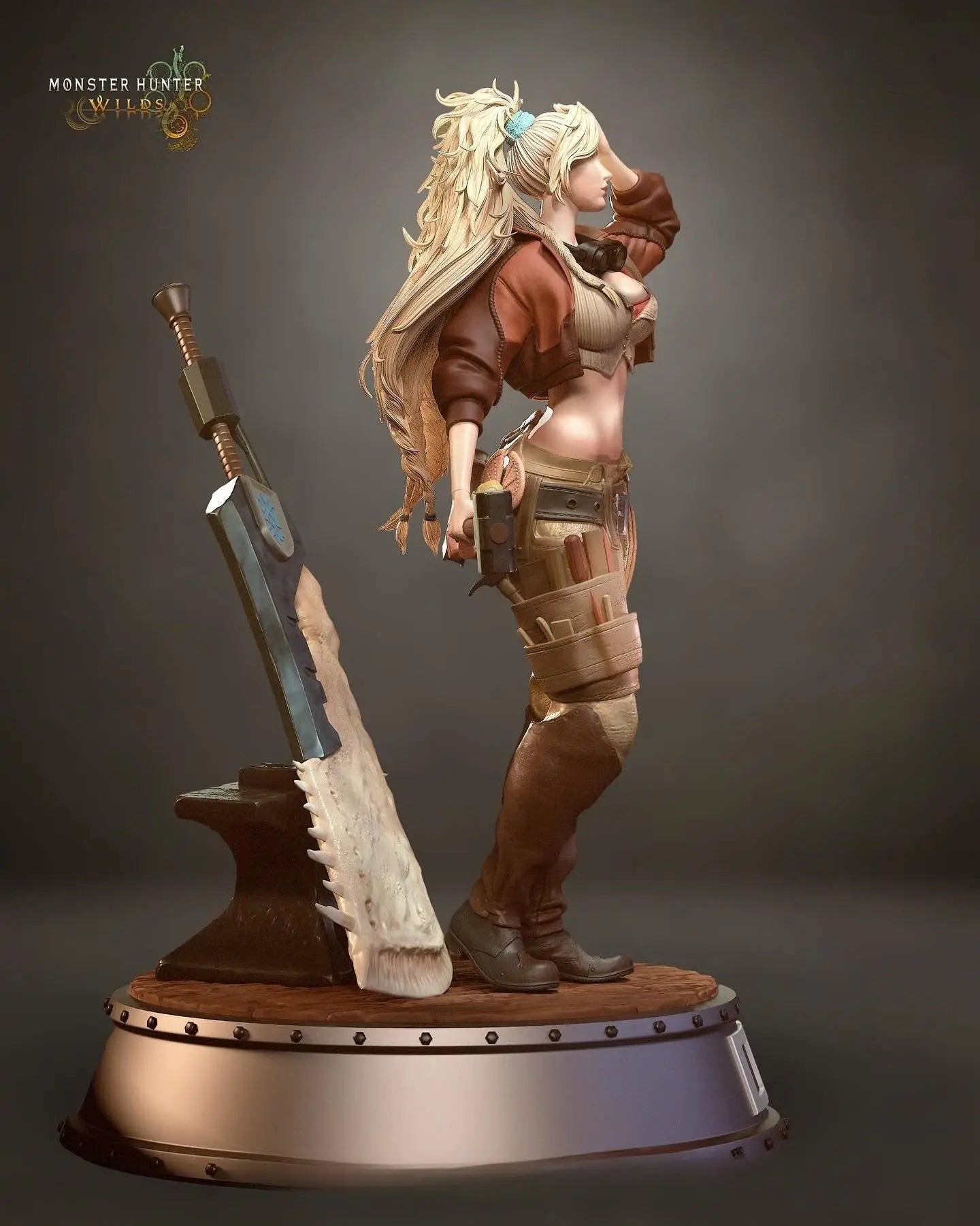 Gemma STL File – Monster Hunter Wilds – 3D Printable Fan Art Model - SeoNyoki3D