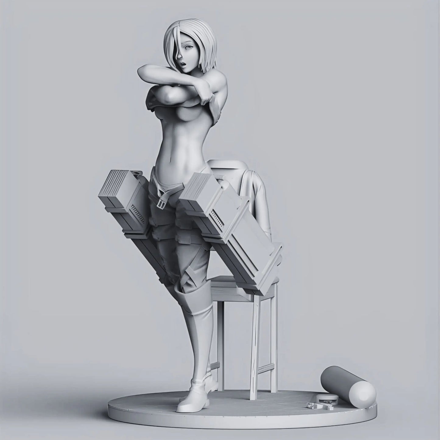 Mikasa Ackerman - attack on titan STL - 3D Print Files SeoNyoki3D