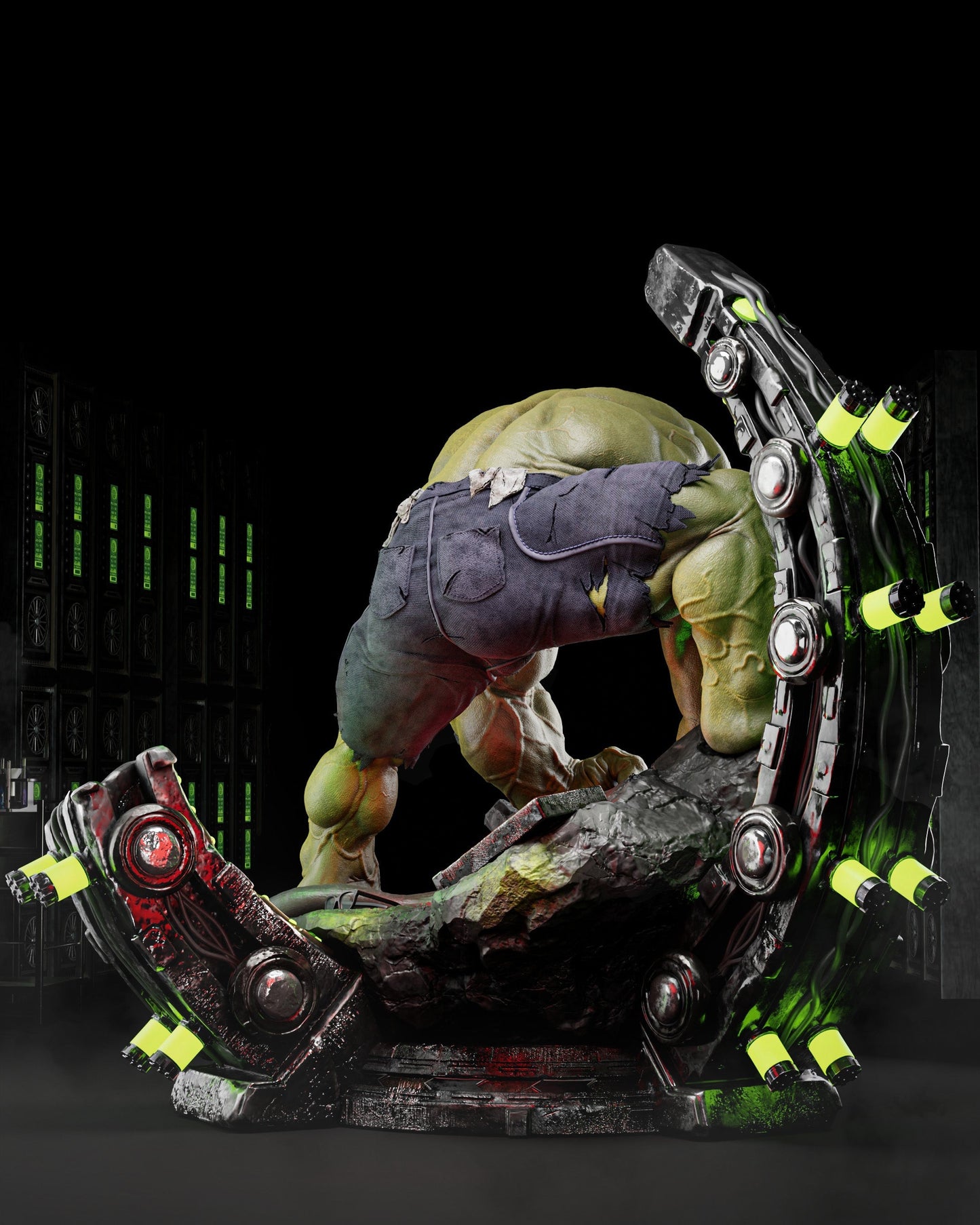 2080 The Hulk - Marvel Comics - STL 3D Print Files HihowruSTL