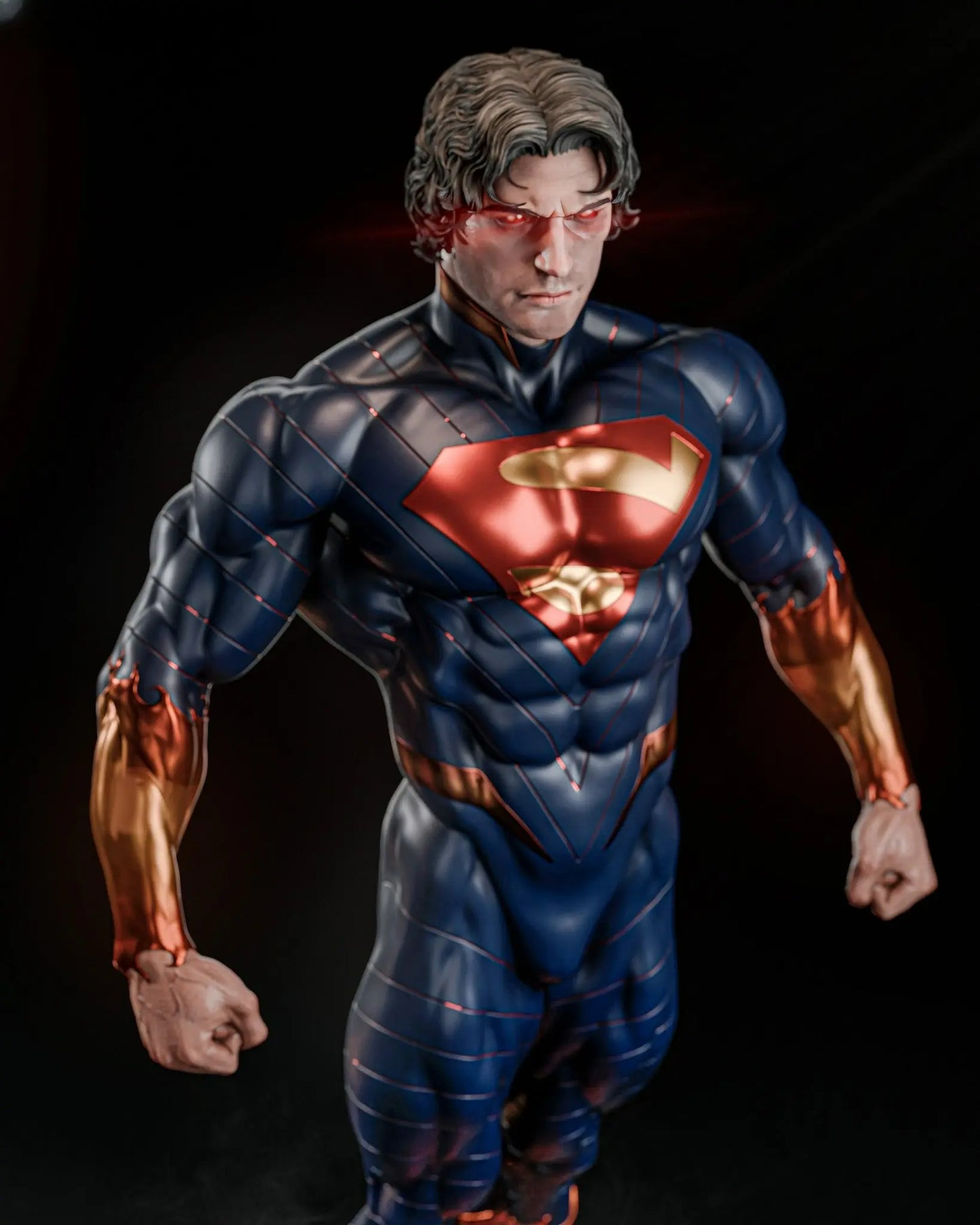 Absolute Superman STL File – DC Comics – 3D Printable Fan Art Model - SeoNyoki3D