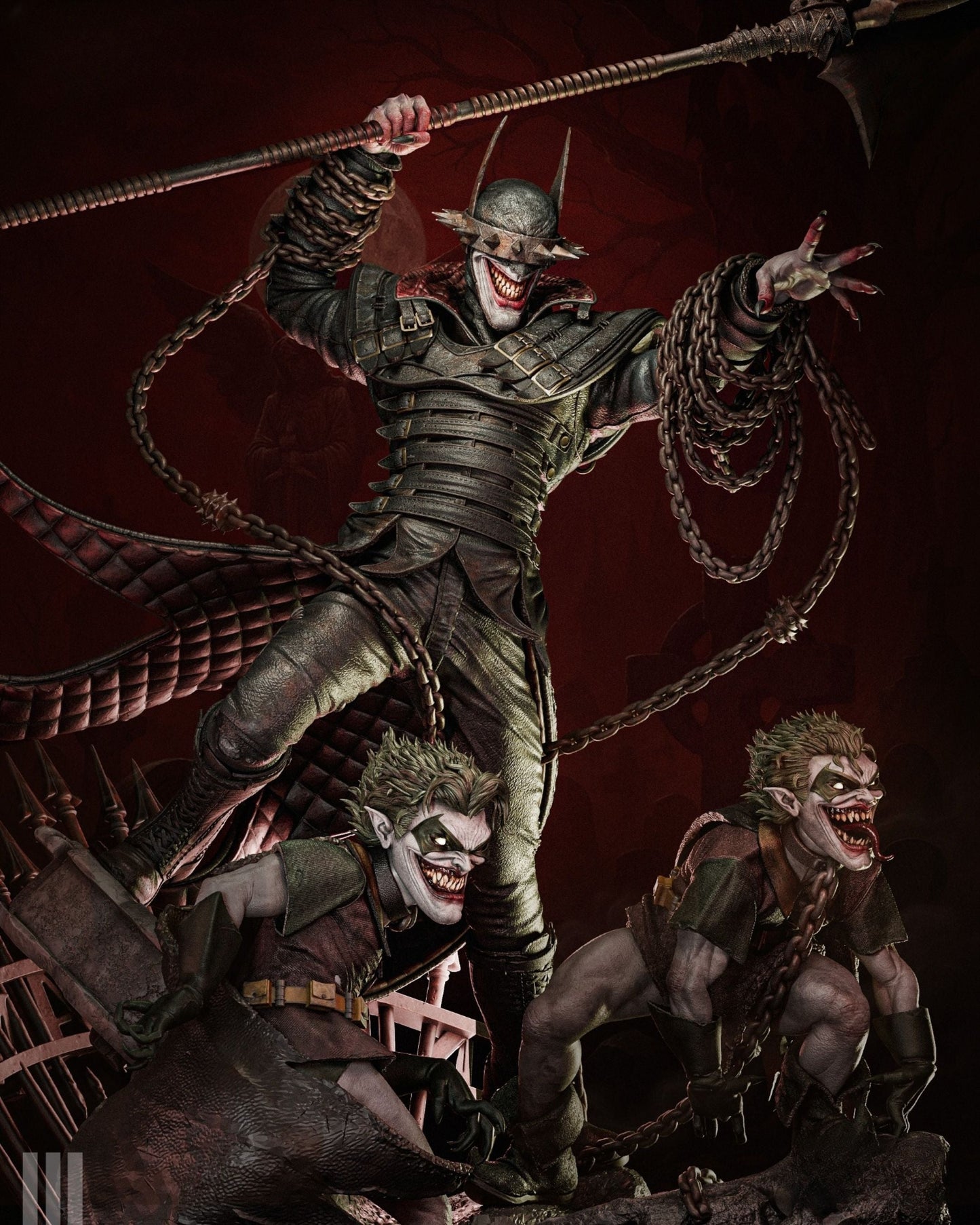 4139 Batman Who Laughs - Bruce Wayne - STL 3D Print Files HihowruSTL