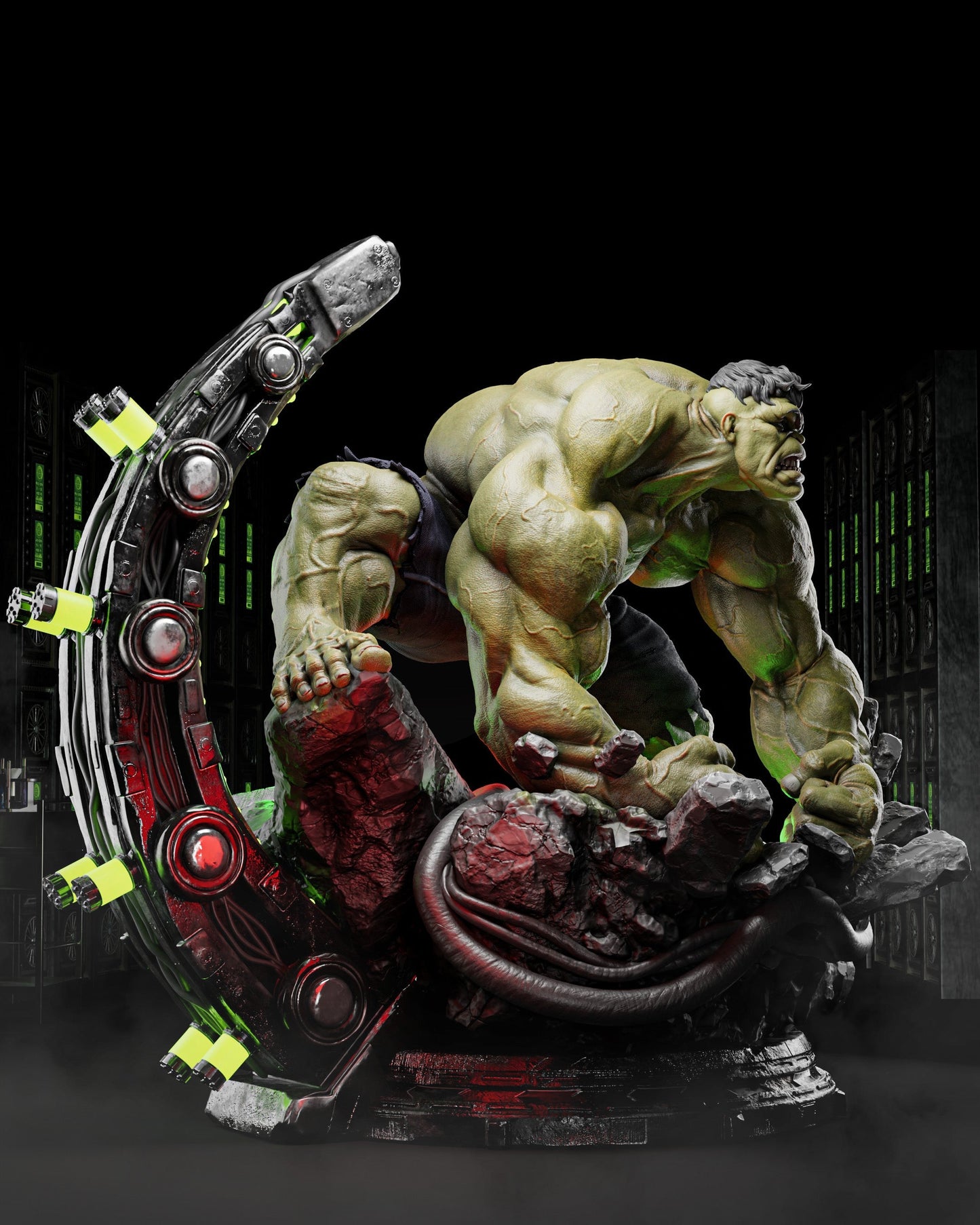 2080 The Hulk - Marvel Comics - STL 3D Print Files HihowruSTL