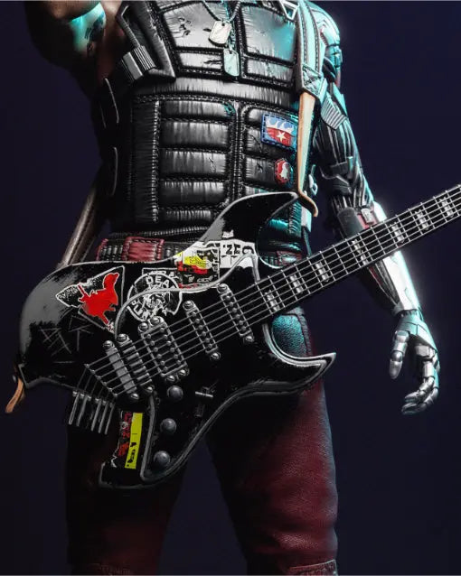 Johnny Silverhand STL File – Cyberpunk 2077 – 3D Printable Fan Art Model - SeoNyoki3D