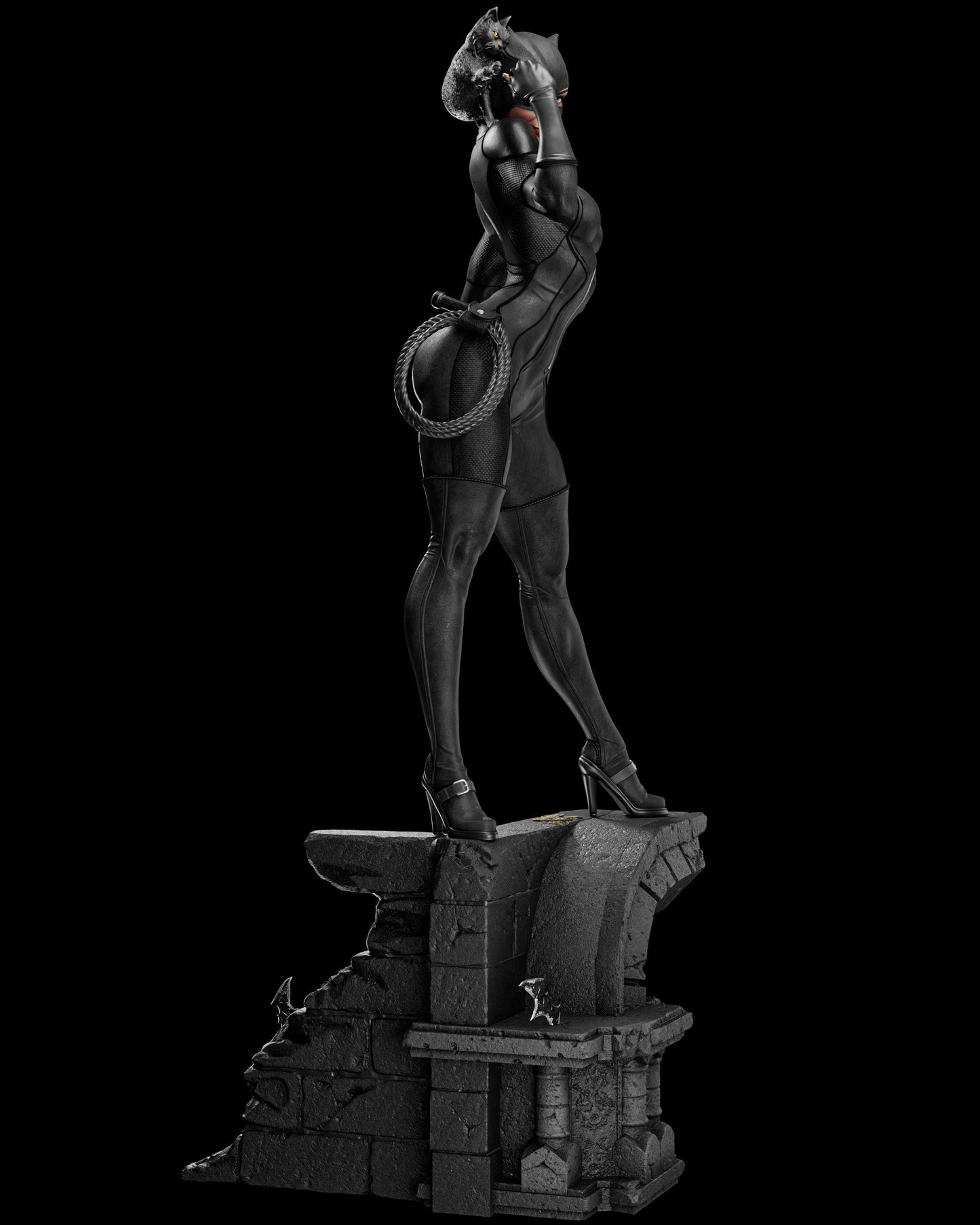 2098 Catwoman - DC COMICS - STL 3D Print Files HihowruSTL
