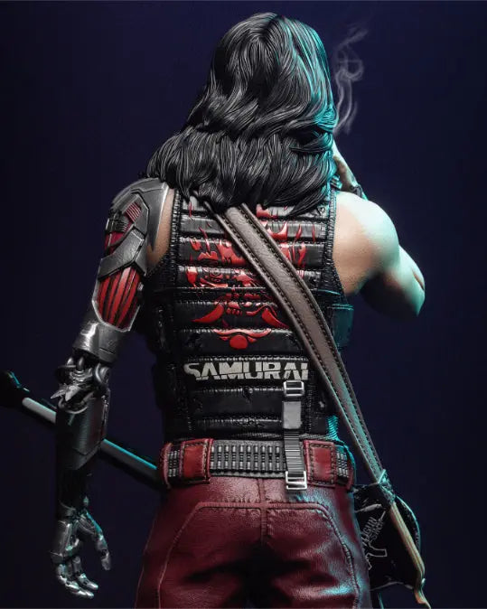 Johnny Silverhand STL File – Cyberpunk 2077 – 3D Printable Fan Art Model - SeoNyoki3D