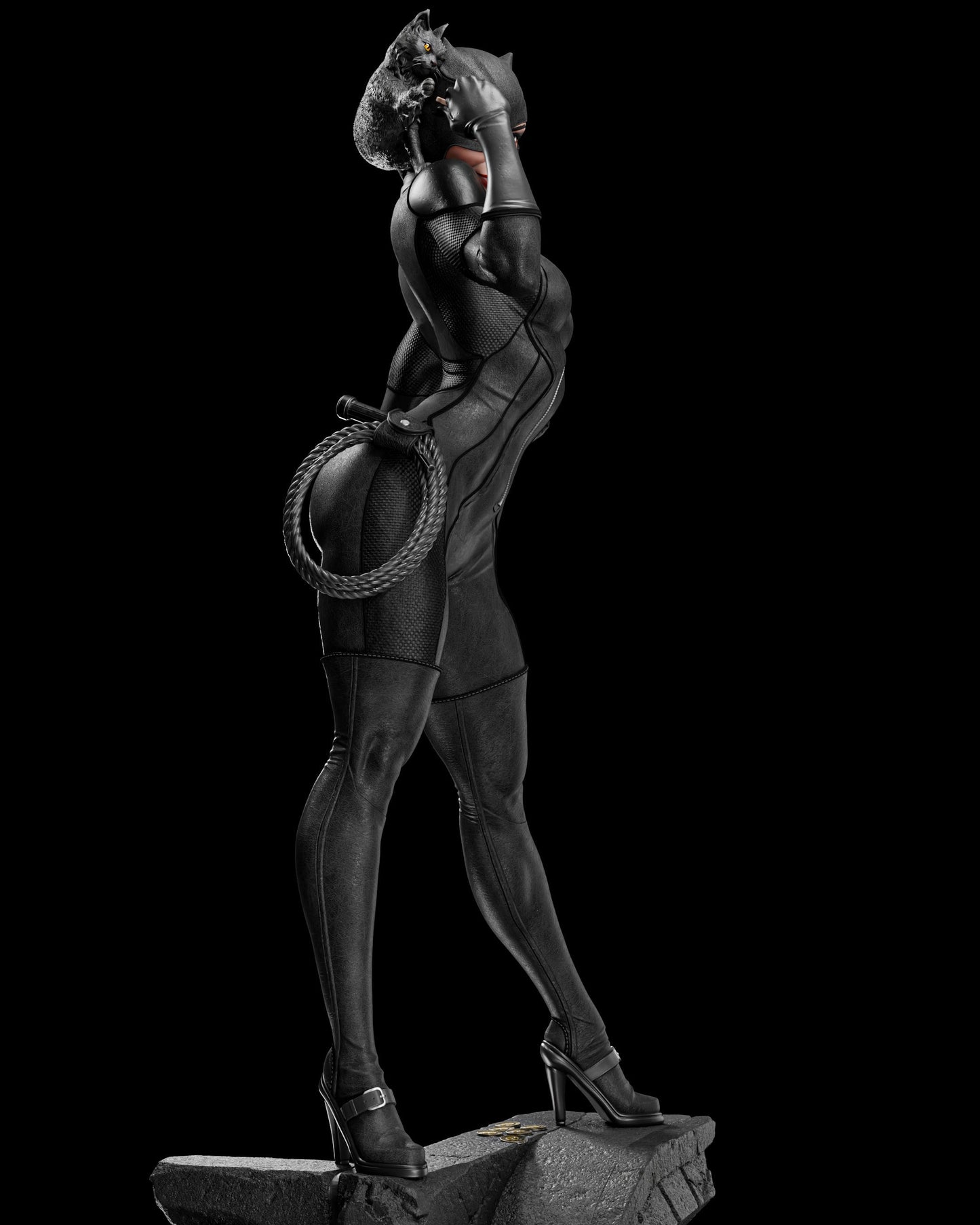 2098 Catwoman - DC COMICS - STL 3D Print Files HihowruSTL