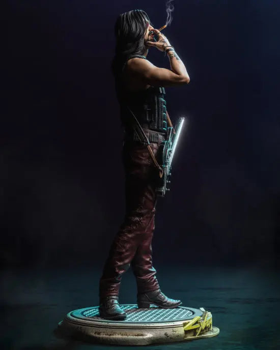 Johnny Silverhand STL File – Cyberpunk 2077 – 3D Printable Fan Art Model - SeoNyoki3D