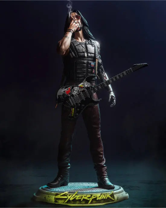 Johnny Silverhand STL File – Cyberpunk 2077 – 3D Printable Fan Art Model - SeoNyoki3D