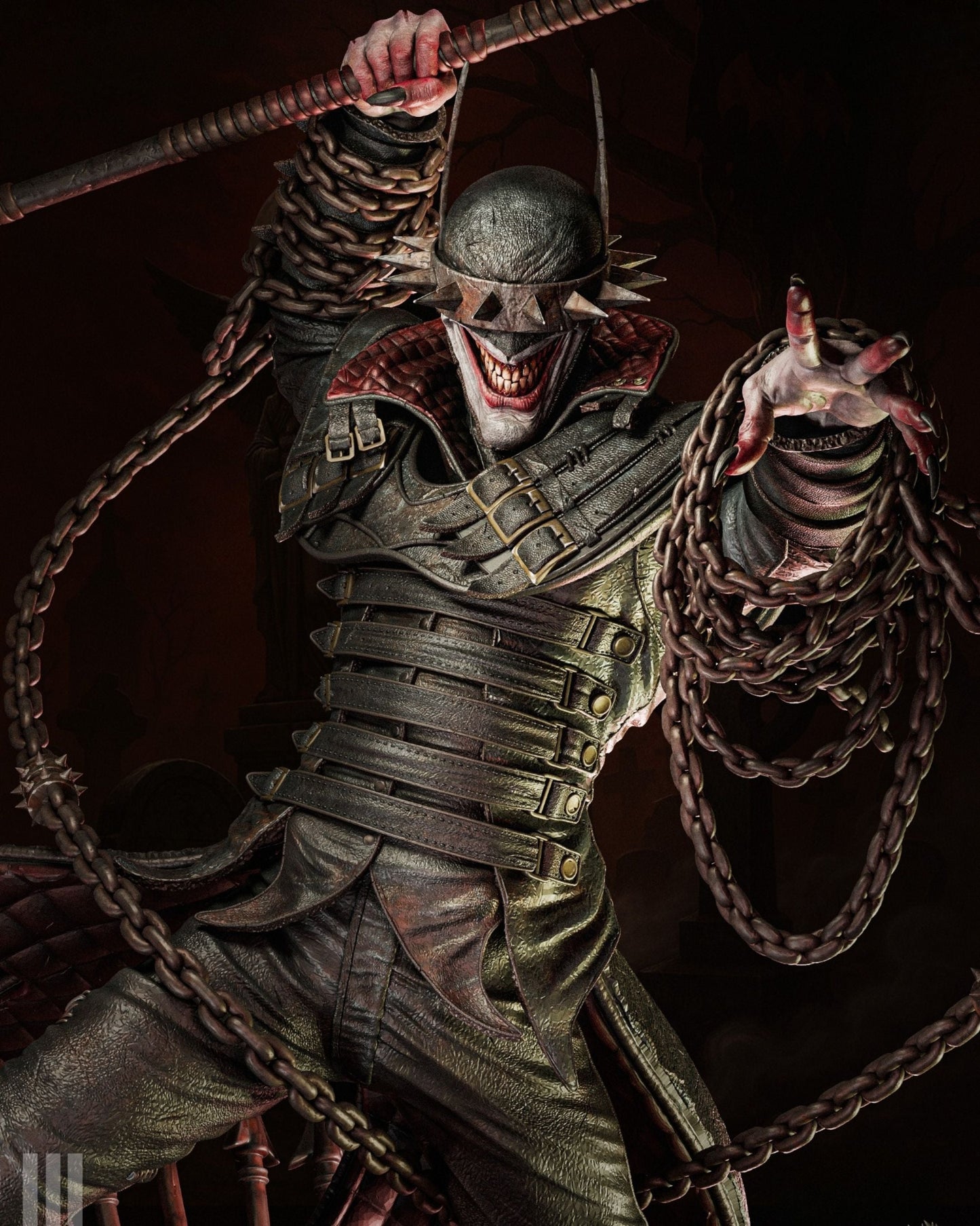 4139 Batman Who Laughs - Bruce Wayne - STL 3D Print Files HihowruSTL