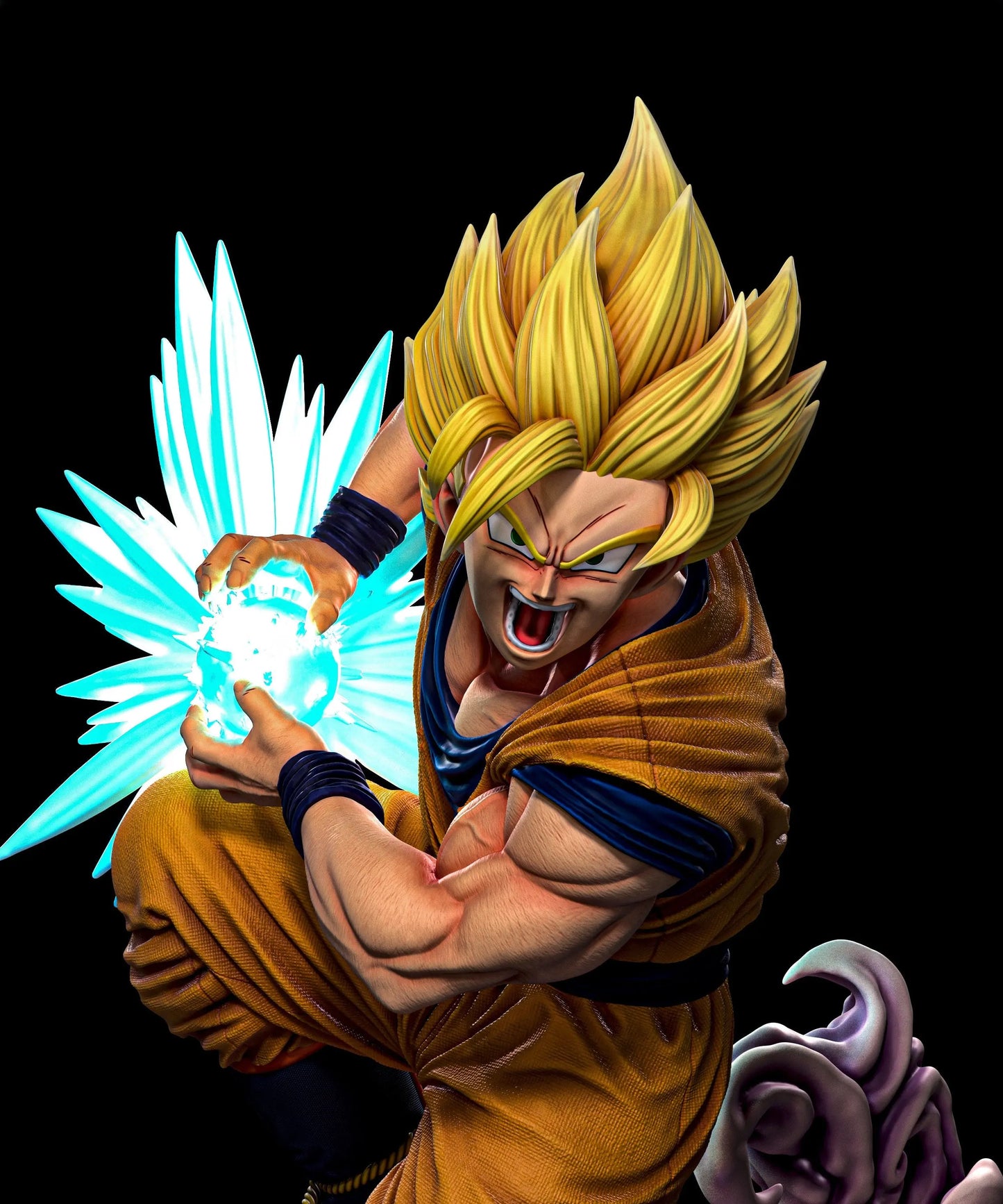 Goku SSJ3 STL - Dragon Ball Z - 3D Print Files SeoNyoki3D