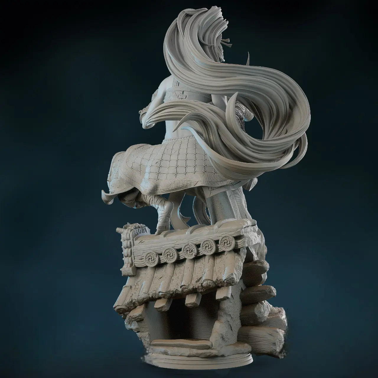 Assassin Girl STL File – 3D Printable Fan Art Model - SeoNyoki3D