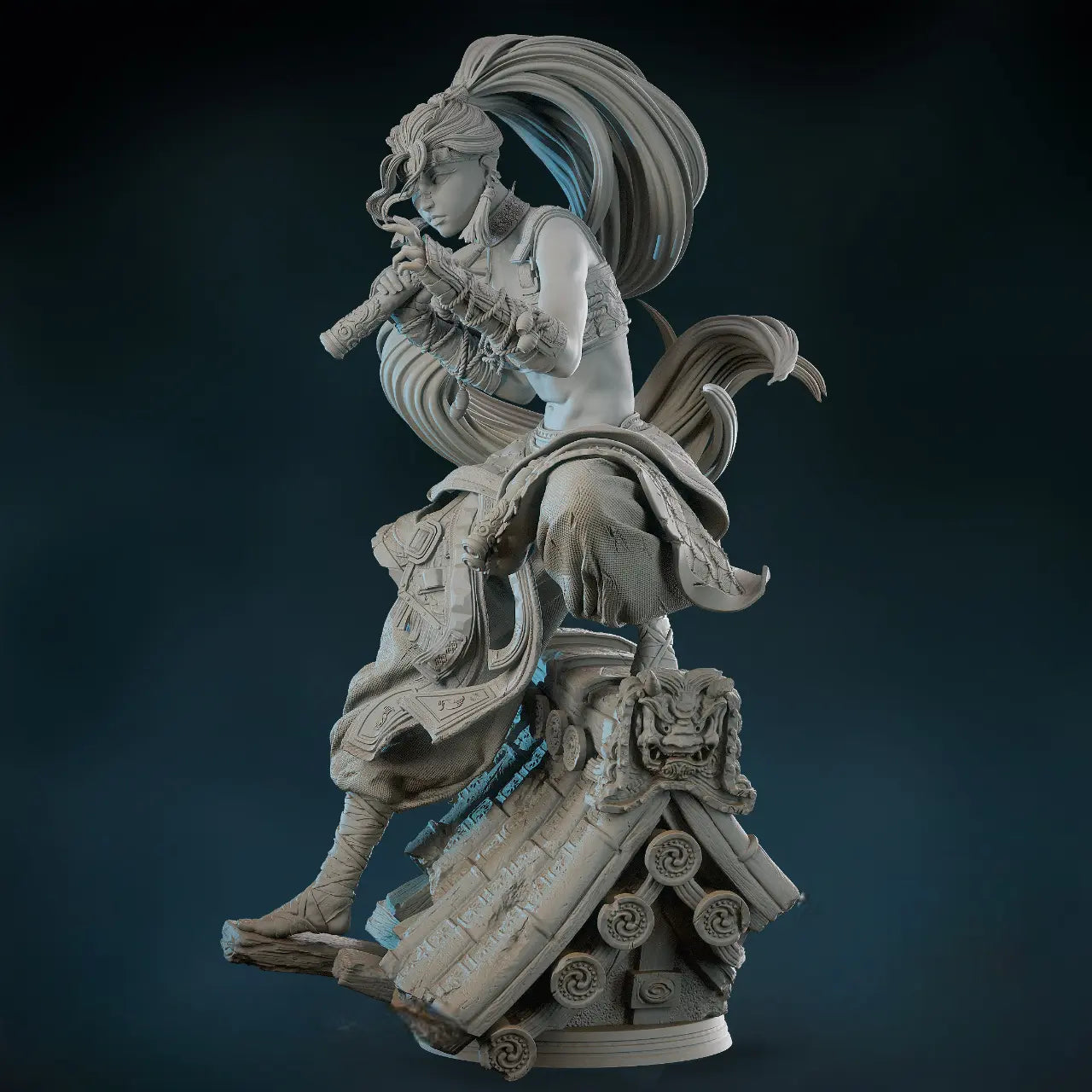 Assassin Girl STL File – 3D Printable Fan Art Model - SeoNyoki3D