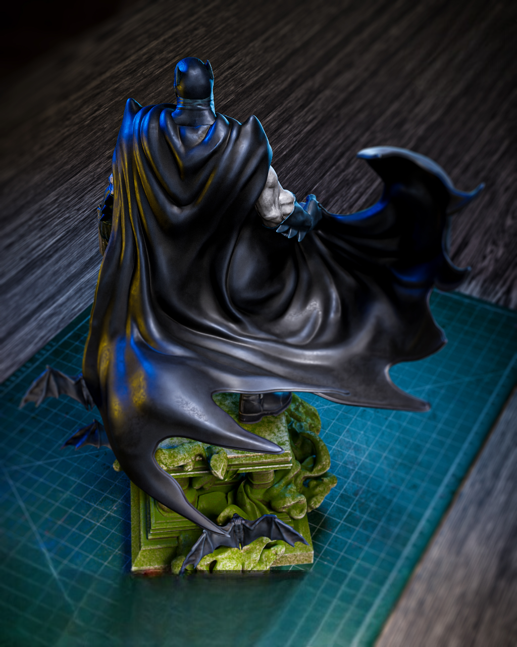 Batman STL File – DC Comic – 3D printer files SeoNyoki3D