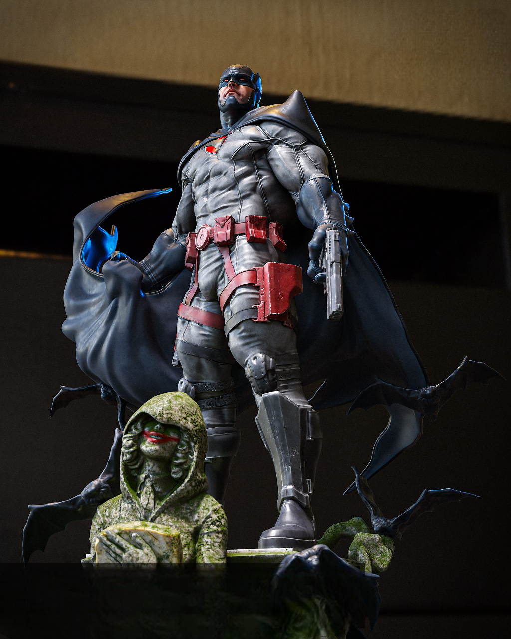 Batman STL File – DC Comic – 3D printer files SeoNyoki3D
