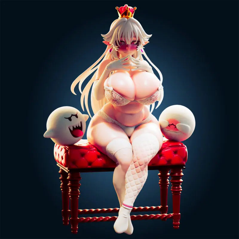 Booette NSFW STL File – Super Mario Inspired – 3D Printable Adult Fan Art - SeoNyoki3D
