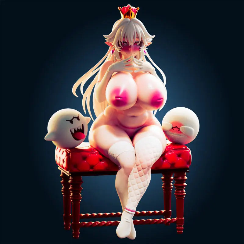 Booette NSFW STL File – Super Mario Inspired – 3D Printable Adult Fan Art - SeoNyoki3D