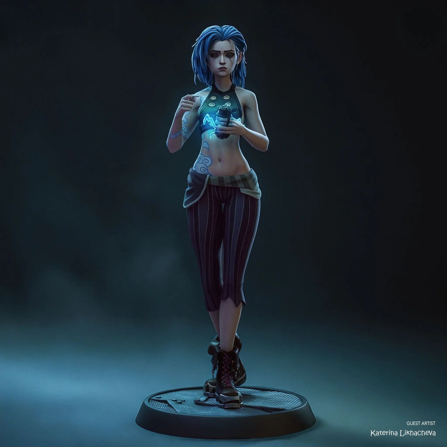 Broken Jinx STL - League of Legends - 3D Print Files SeoNyoki3D